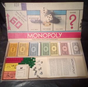 Vintage Monopoly Board Game